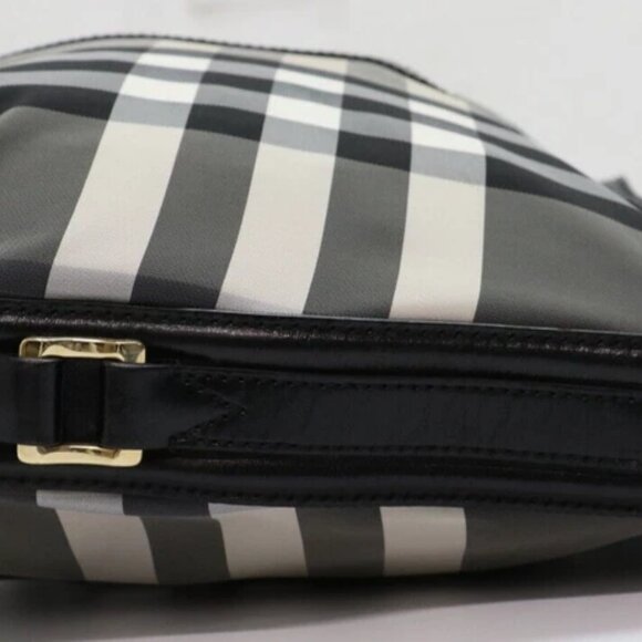 Burberry Tri Color Beat Check Nylon & Leather Hobo - Picture 7 of 14
